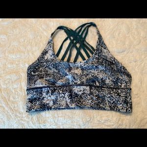 🍋 Lululemon 🍋 Free to Be Long Line Bra Sz. 8 EUC